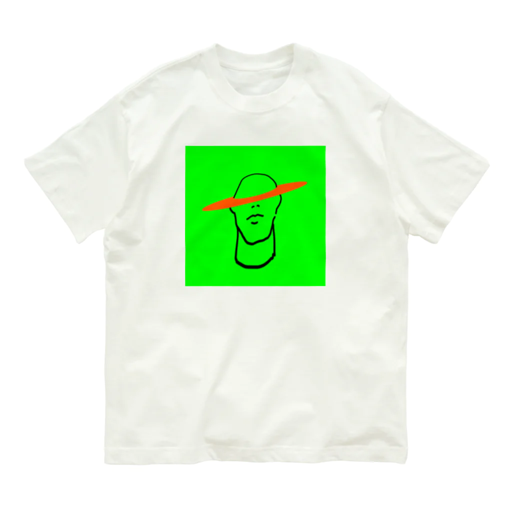 ペー魚マンターの宇宙人の歌手 Organic Cotton T-Shirt