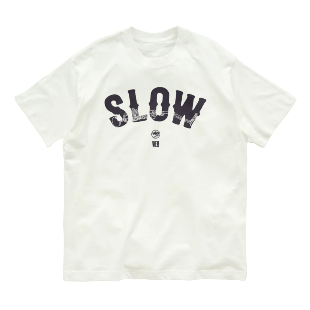 ワールドエンド ヒッチハイクのスロウ　SLOW WORLDEND ver. オーガニックコットンTシャツ