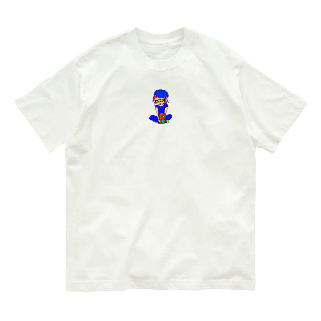 CAY.shioriのlooking オーガニックコットンTシャツ