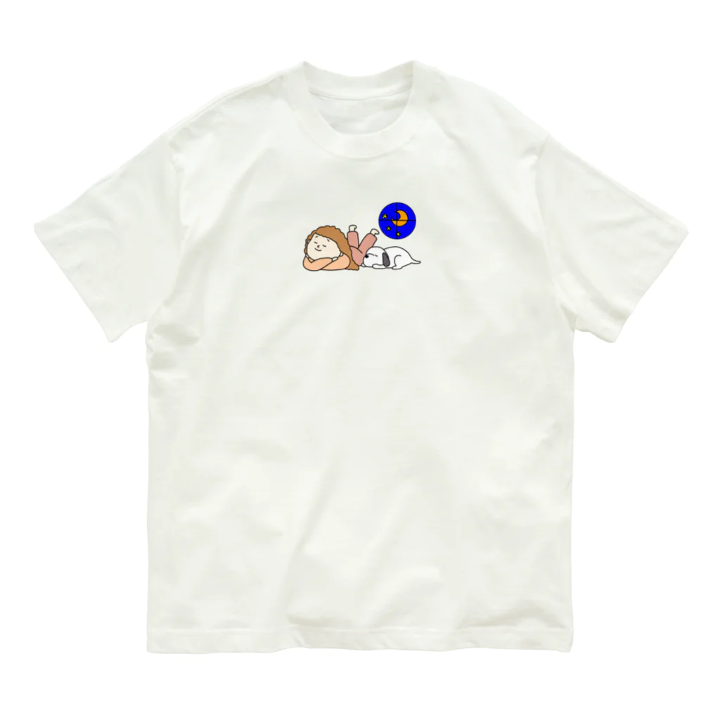 m.の子犬がいる生活2。 Organic Cotton T-Shirt