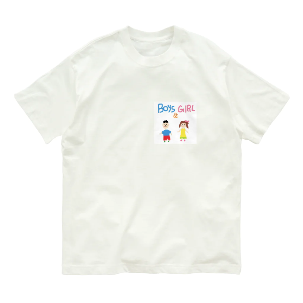 絵が下手な人。のBoys & Girls Organic Cotton T-Shirt