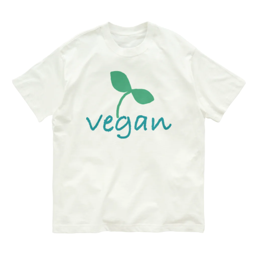 vegan-life-shopのgo vegan life Organic Cotton T-Shirt