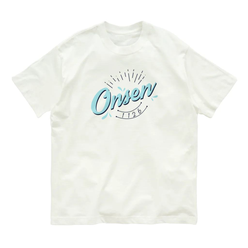 温泉グッズ@ブーさんとキリンの生活のOnsen Organic Cotton T-Shirt