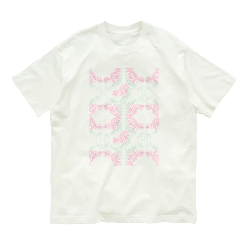 九月（くがつ）のつるばら Organic Cotton T-Shirt