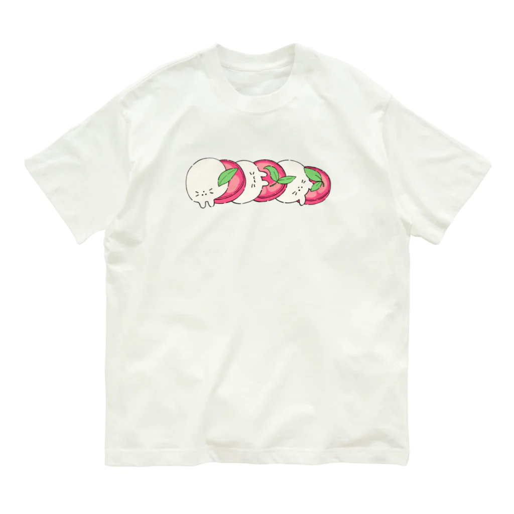 pokori-pokopokoのうさぷれーぜ オーガニックコットンTシャツ