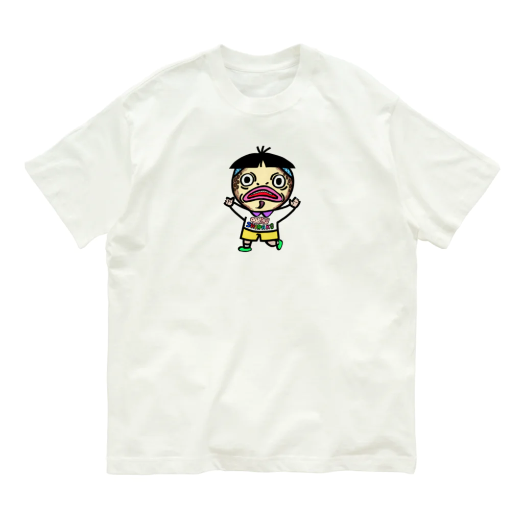 マッハナイスガイの鱈ちゃん（小） Organic Cotton T-Shirt