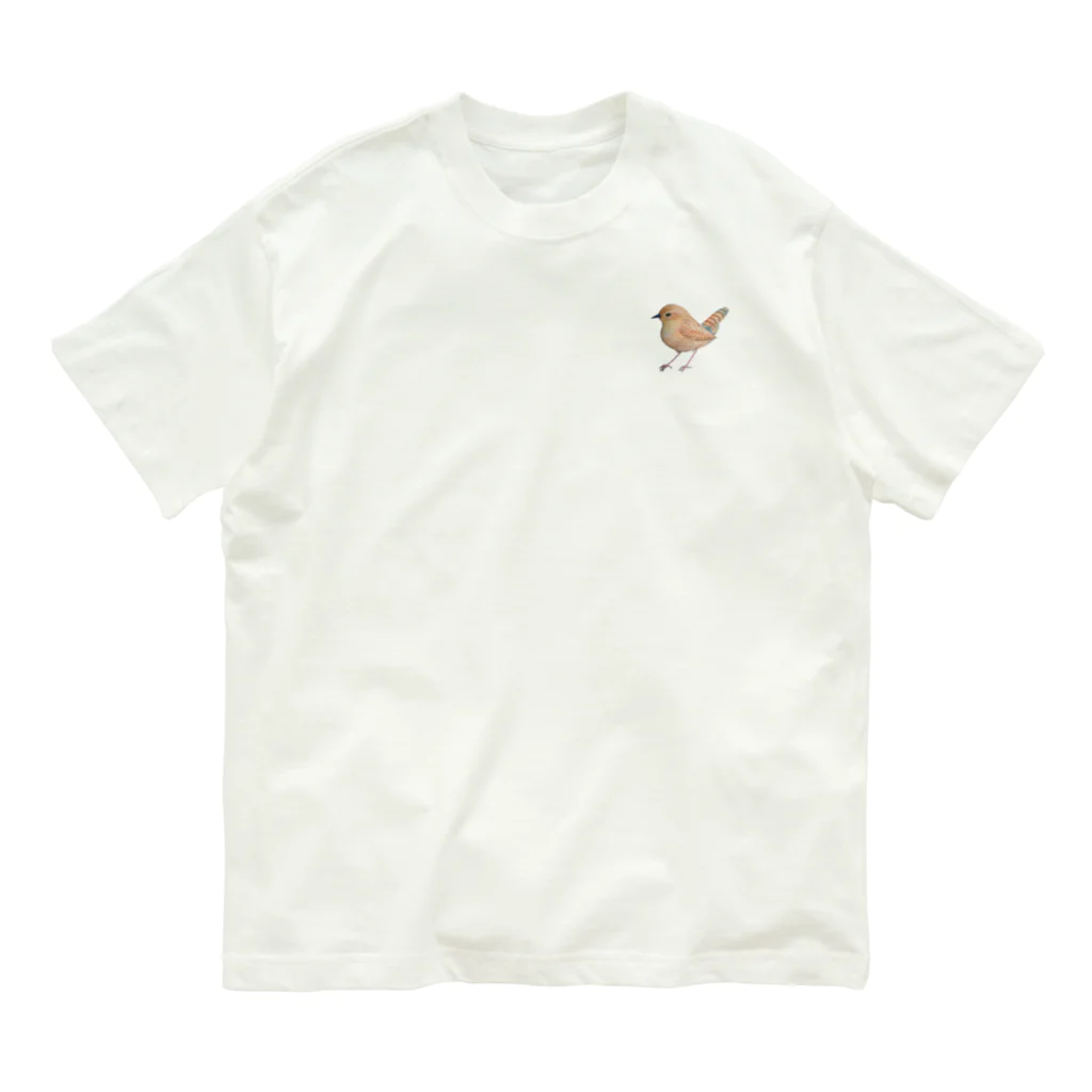 ことりやのミソサザイだょ Organic Cotton T-Shirt