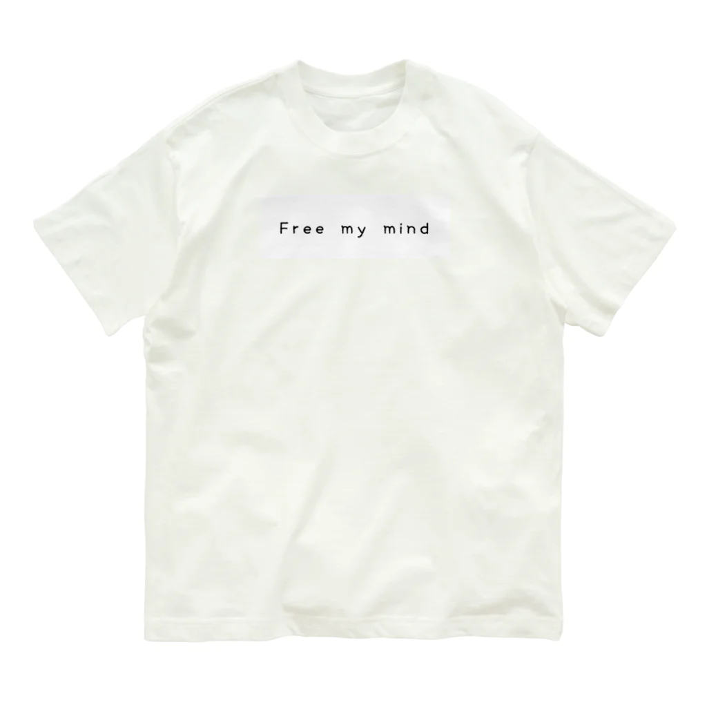 NatureのFree my mind オーガニックコットンTシャツ