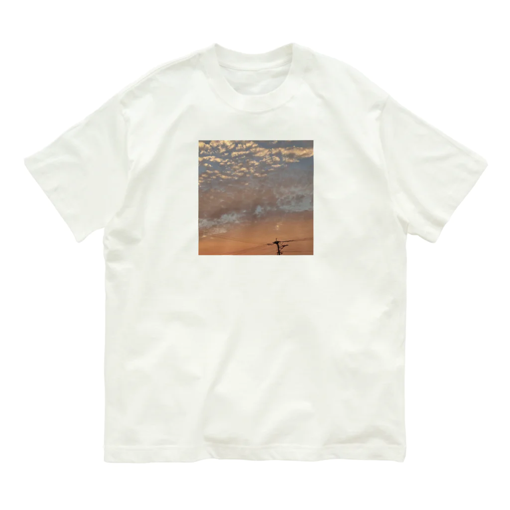 スマイルの夕陽 Organic Cotton T-Shirt