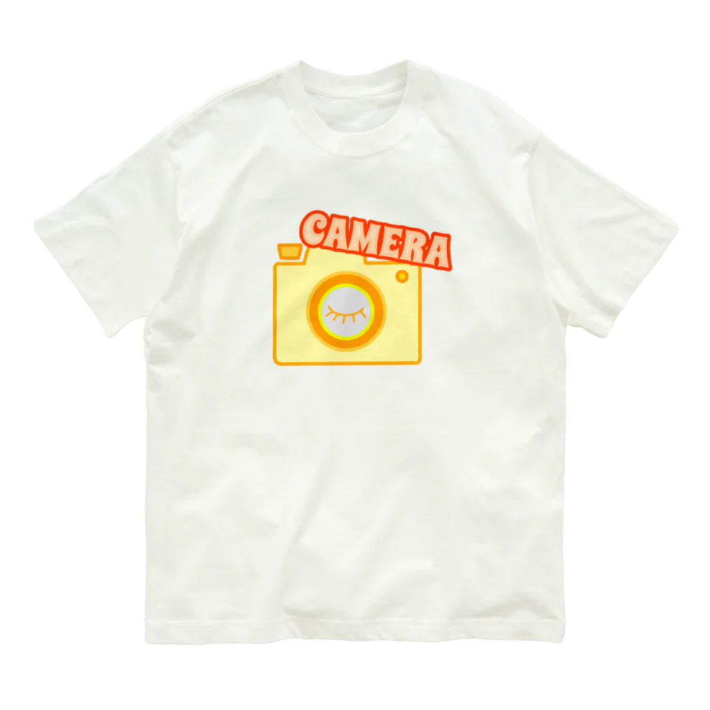 charlolのCamera オーガニックコットンTシャツ