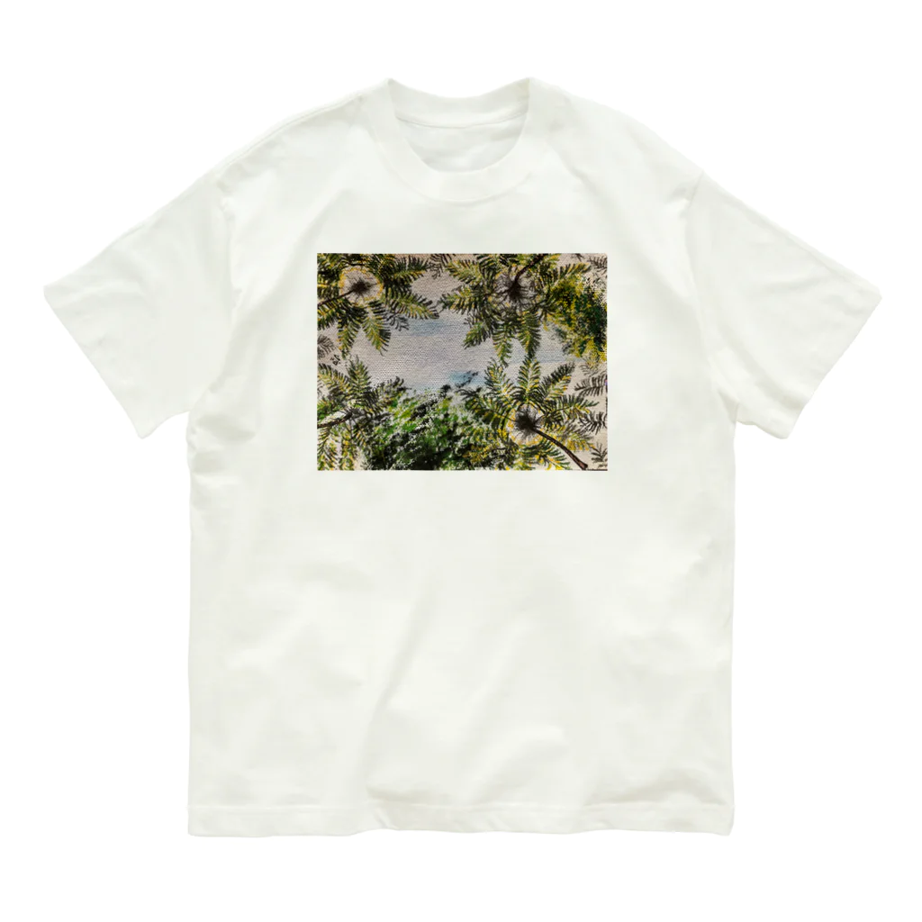 アンマミーヤ。の奄美のジャングル Organic Cotton T-Shirt