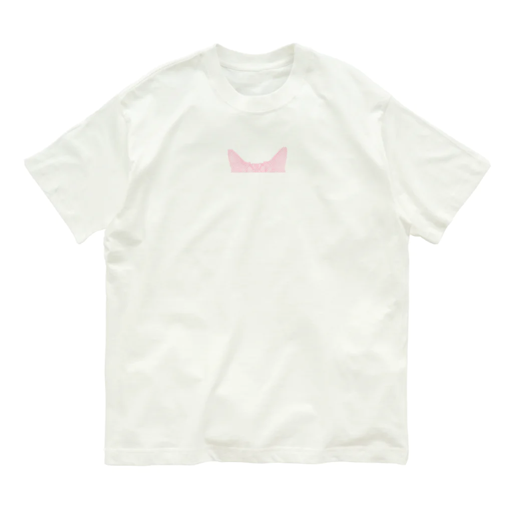 neneのねこみみもも オーガニックコットンTシャツ