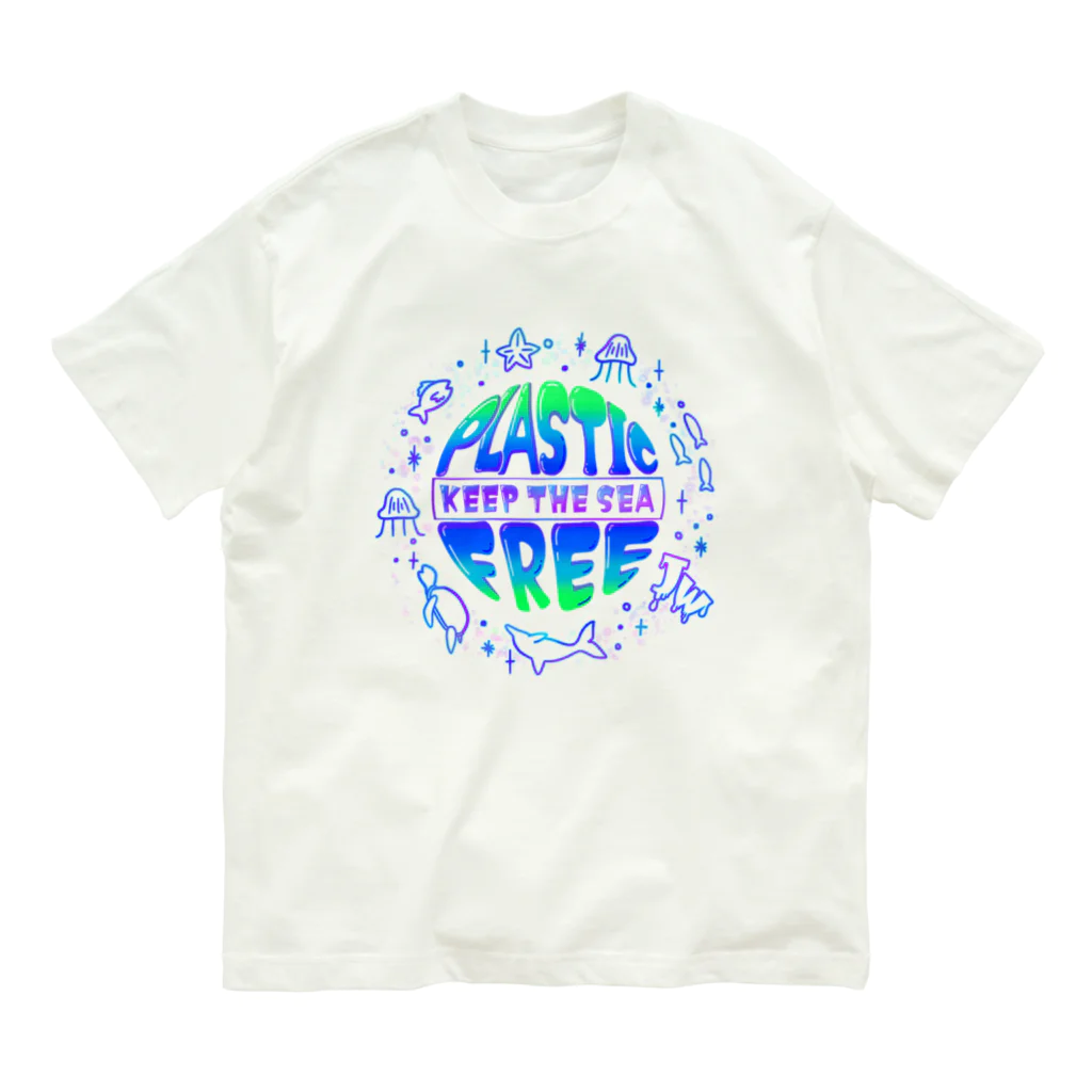 【公式】JELLY WONDERLAND【ショップ】のKEEP THE SEA Organic Cotton T-Shirt