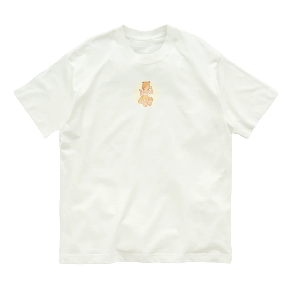 にゃ@とりぷるおすしのとりぷるおすしちゃん Organic Cotton T-Shirt