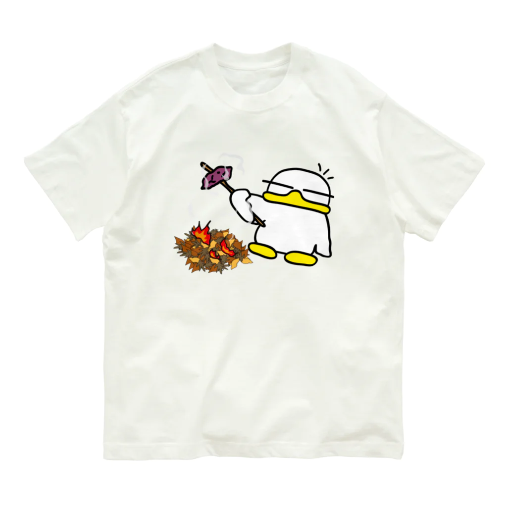 cyakoのプニ蔵〜焼き芋 Organic Cotton T-Shirt