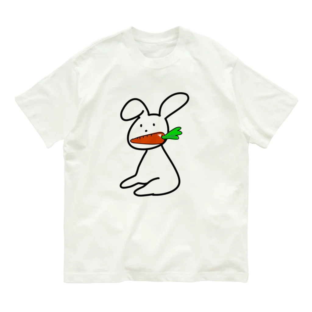 TSKR64の人参　is　 ローディング Organic Cotton T-Shirt