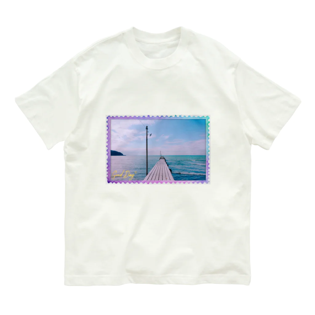 神丸の桟橋 オーガニックコットンTシャツ