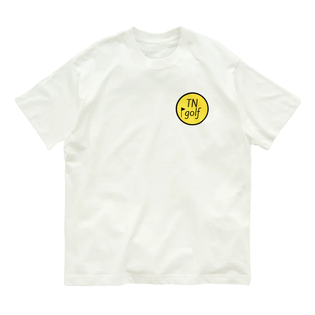 TN golfのTN golf(イエロー) オーガニックコットンTシャツ