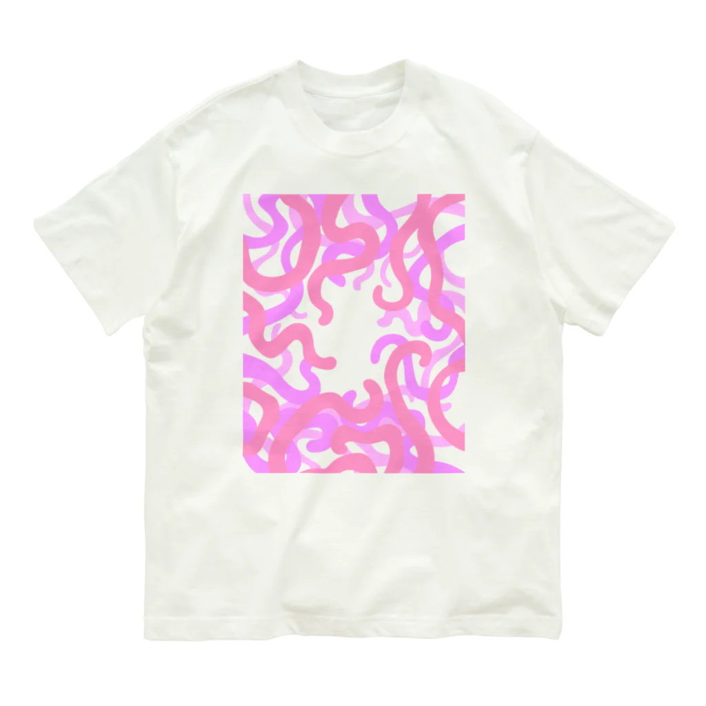 触手専門店あくた屋の触手！！！！ Organic Cotton T-Shirt