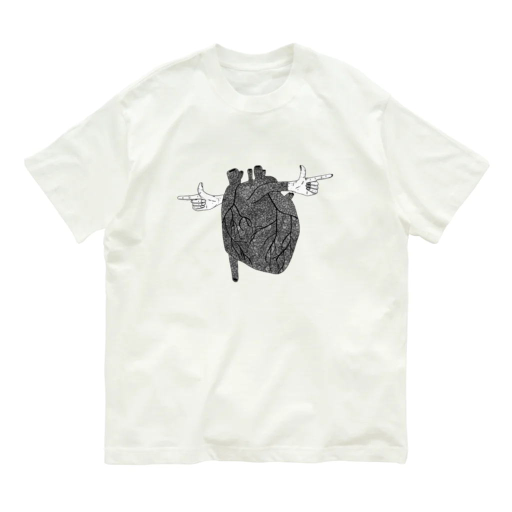 コモレビ曜日の心臓　アート Organic Cotton T-Shirt