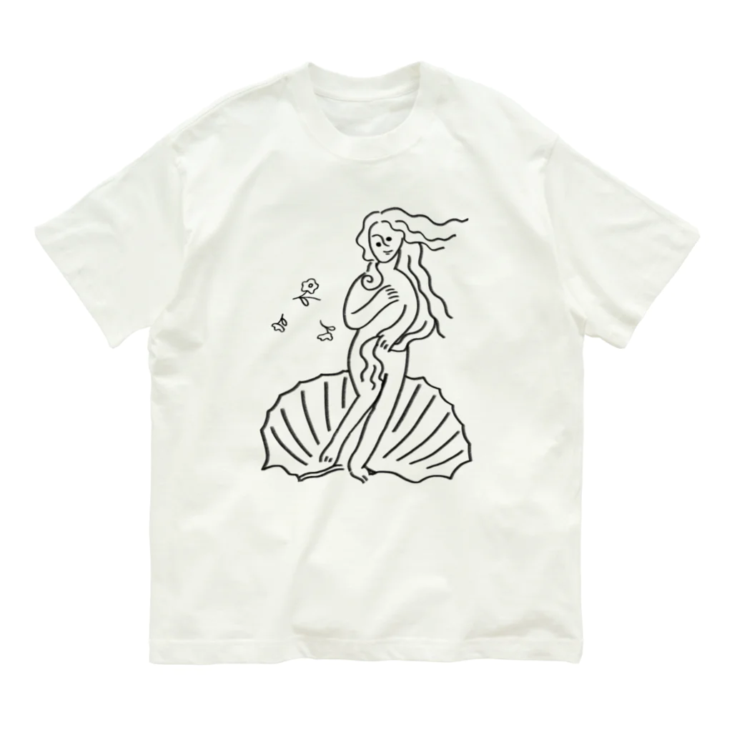 boorichanのヴィーナス誕生です〜 Organic Cotton T-Shirt