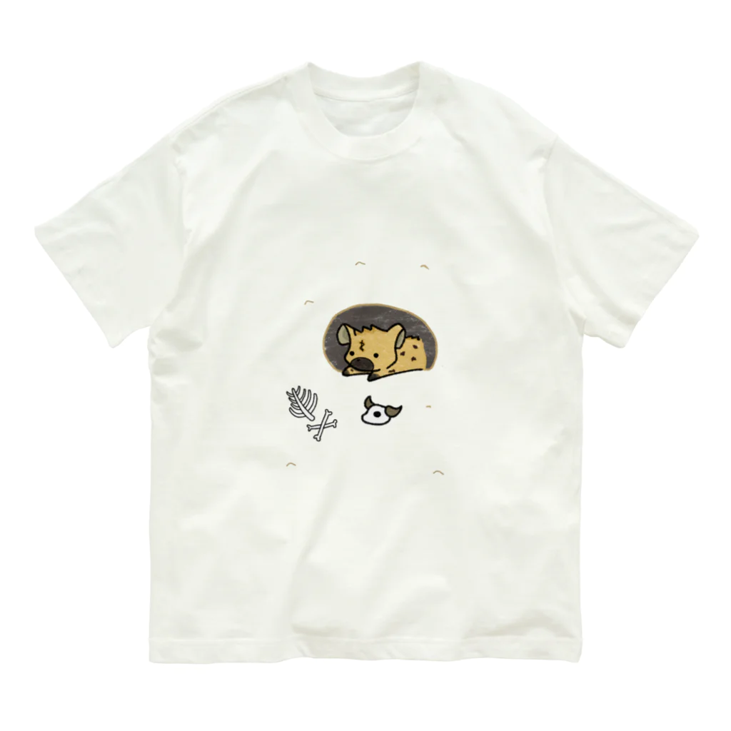 有限会社サイエンスファクトリーの巣穴で休むラフィンちゃん Organic Cotton T-Shirt