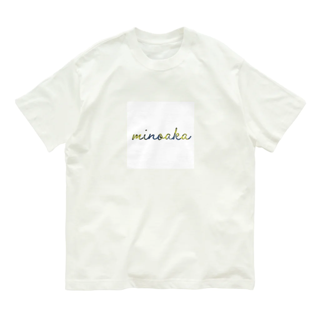 minoakaのminoakaオリジナルTシャツ Organic Cotton T-Shirt