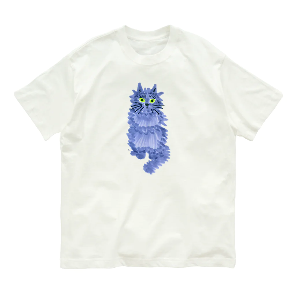 segasworksのながいねこ（お座り） Organic Cotton T-Shirt