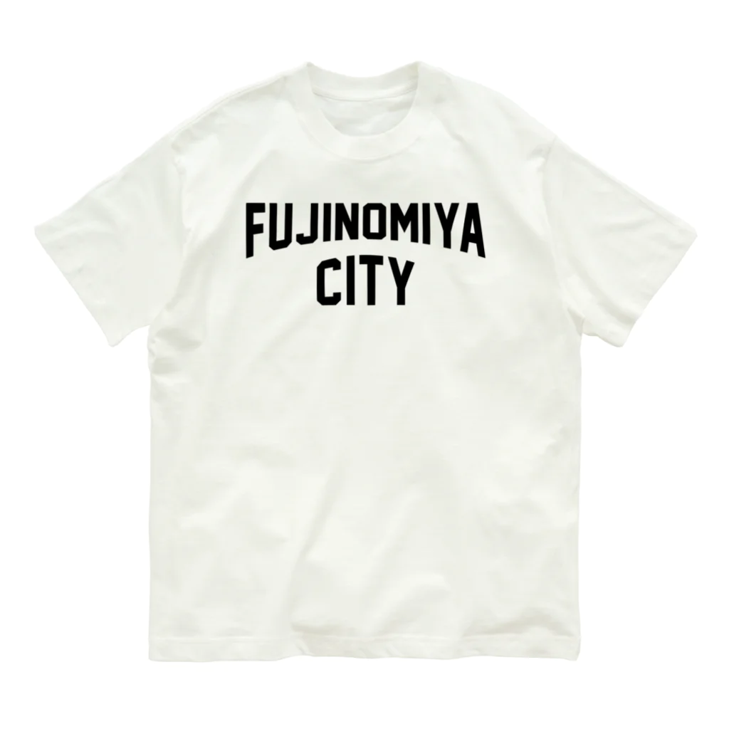 JIMOTOE Wear Local Japanの富士宮市 FUJINOMIYA CITY Organic Cotton T-Shirt