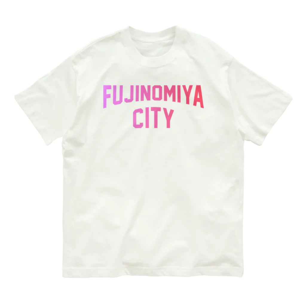 JIMOTOE Wear Local Japanの富士宮市 FUJINOMIYA CITY Organic Cotton T-Shirt