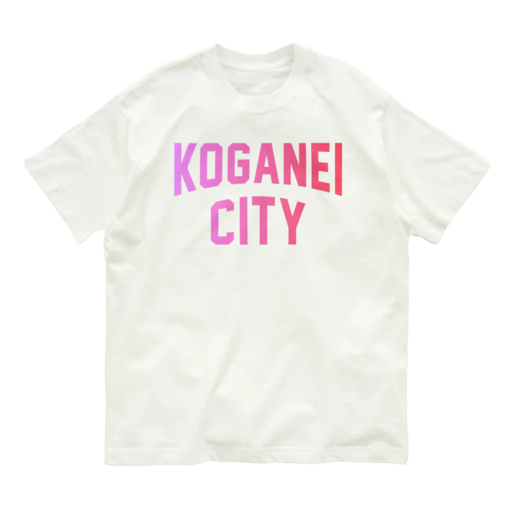 JIMOTOE Wear Local Japanの小金井市 KOGANEI CITY オーガニックコットンTシャツ