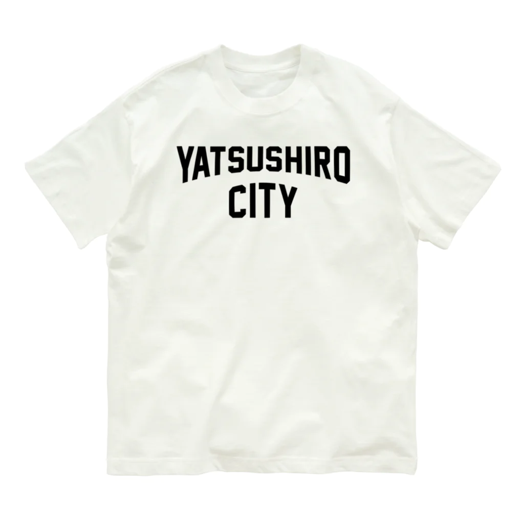 JIMOTOE Wear Local Japanの八代市 YATSUSHIRO CITY 유기농 코튼 티셔츠