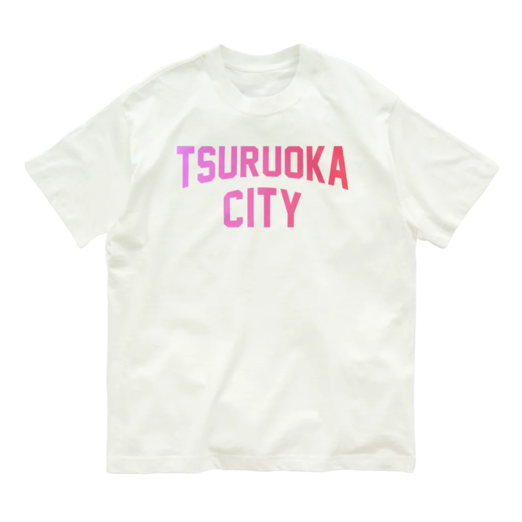 JIMOTO Wear Local Japanの鶴岡市 TSURUOKA CITY オーガニックコットンTシャツ