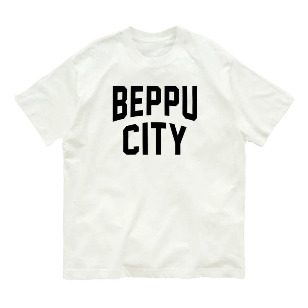 JIMOTOE Wear Local Japanの別府市 BEPPU CITY オーガニックコットンTシャツ