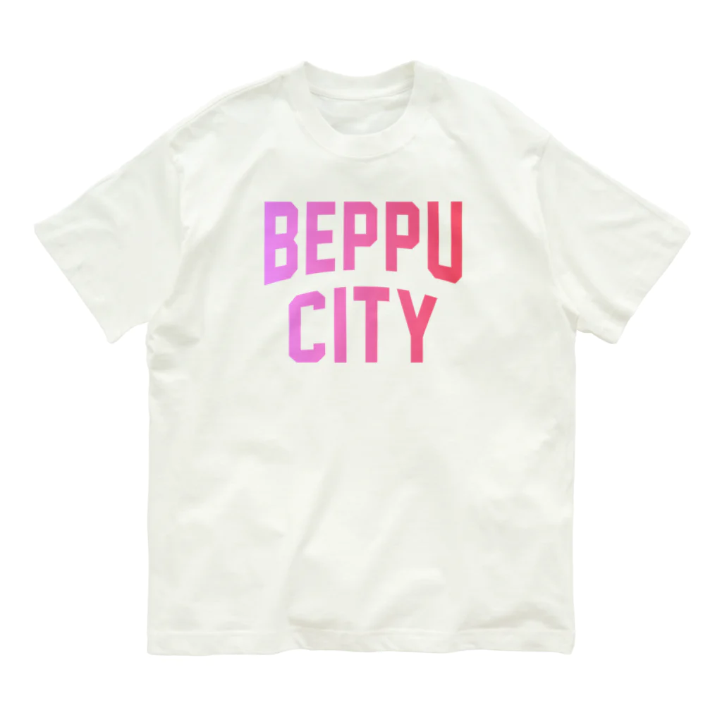 JIMOTOE Wear Local Japanの別府市 BEPPU CITY オーガニックコットンTシャツ