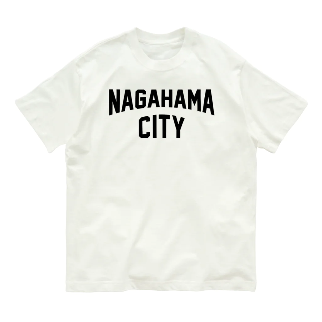 JIMOTOE Wear Local Japanの長浜市 NAGAHAMA CITY Organic Cotton T-Shirt