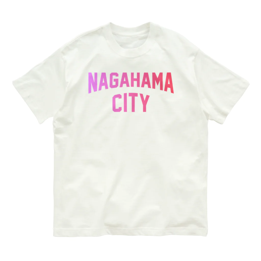 JIMOTOE Wear Local Japanの長浜市 NAGAHAMA CITY Organic Cotton T-Shirt