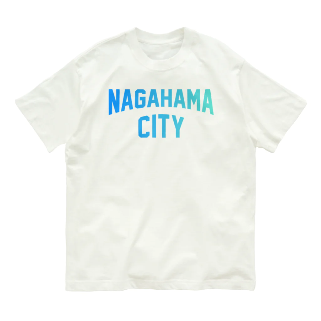 JIMOTOE Wear Local Japanの長浜市 NAGAHAMA CITY Organic Cotton T-Shirt