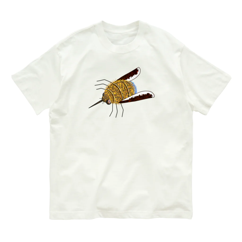 虫とか屋のビロウドツリアブっぽい何か Organic Cotton T-Shirt