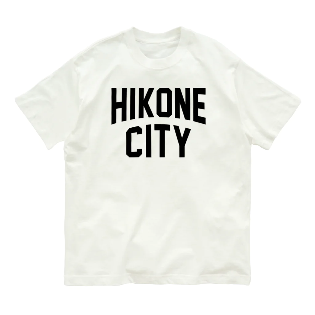 JIMOTOE Wear Local Japanの彦根市 HIKONE CITY オーガニックコットンTシャツ