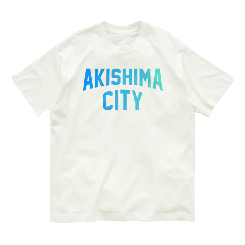 JIMOTOE Wear Local Japanの昭島市 AKISHIMA CITY オーガニックコットンTシャツ