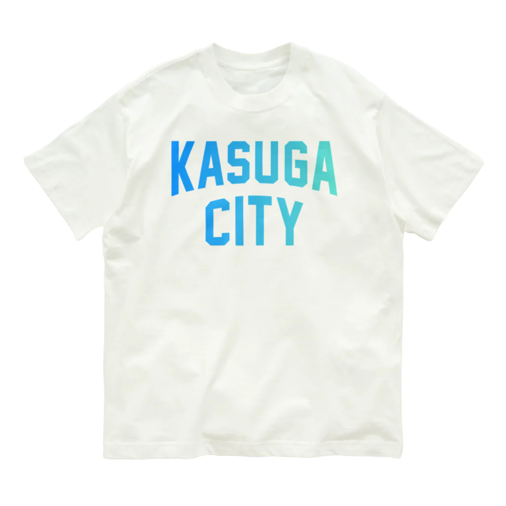 JIMOTOE Wear Local Japanの春日市 KASUGA CITY オーガニックコットンTシャツ