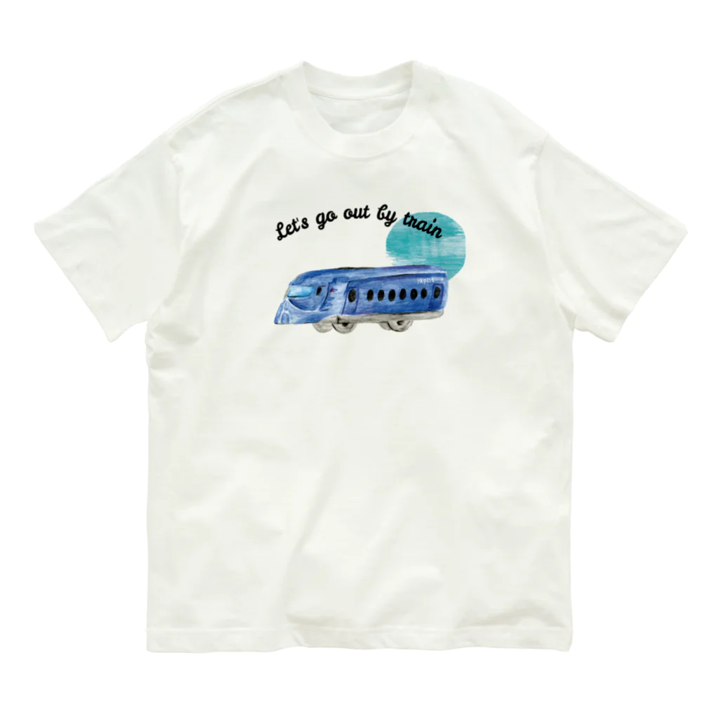 ブルーカメラのシンプルTシャツ屋のラピートTシャツ Organic Cotton T-Shirt