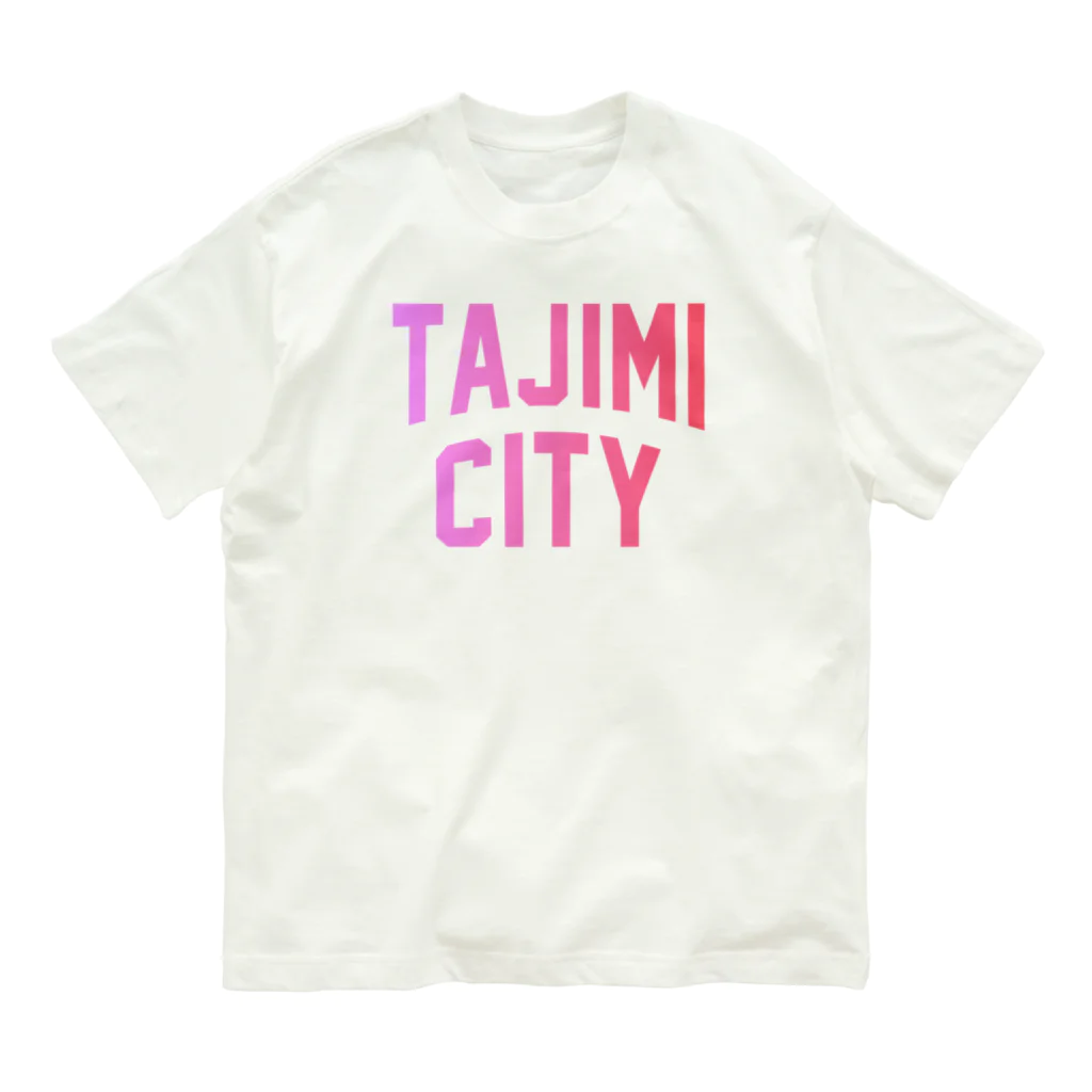 JIMOTOE Wear Local Japanの多治見市 TAJIMI CITY オーガニックコットンTシャツ