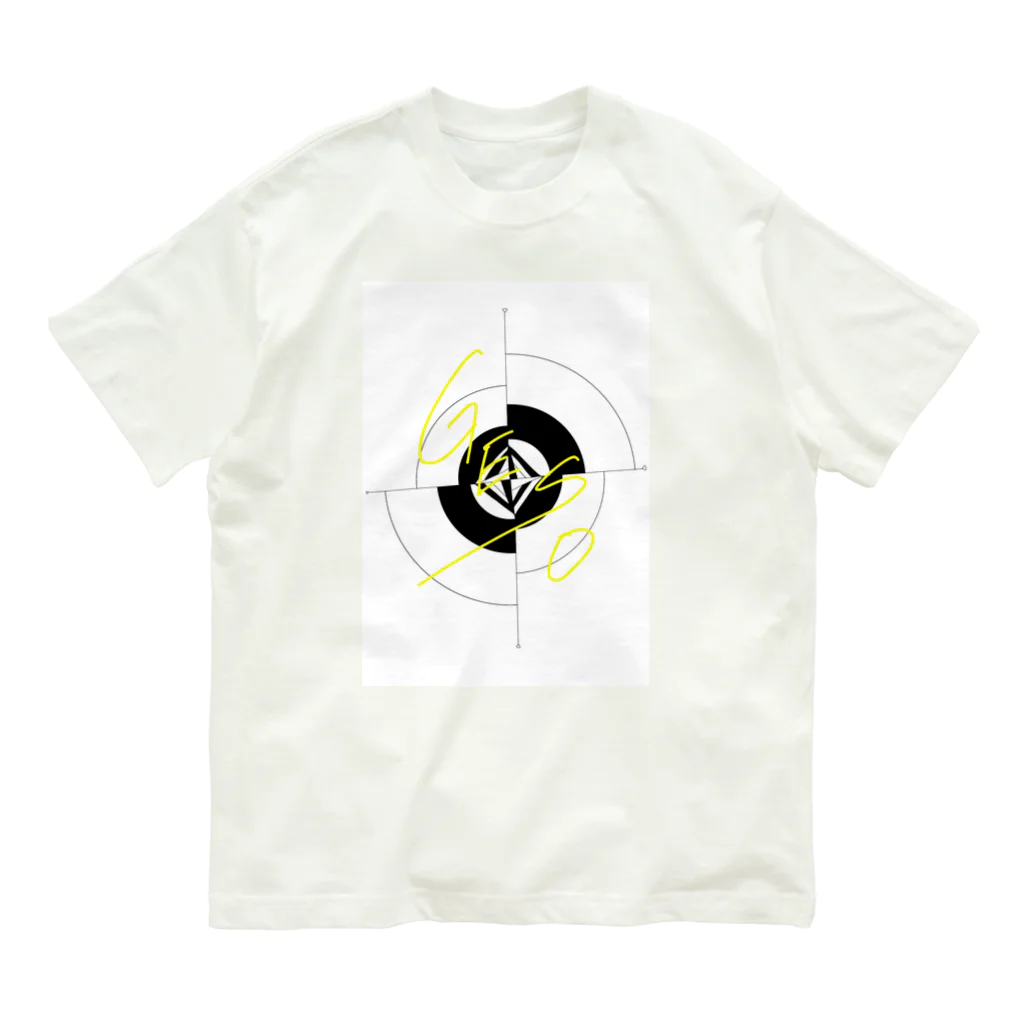 げそのゼンタングル研究所のGESOオリジナルロゴ商品 Organic Cotton T-Shirt