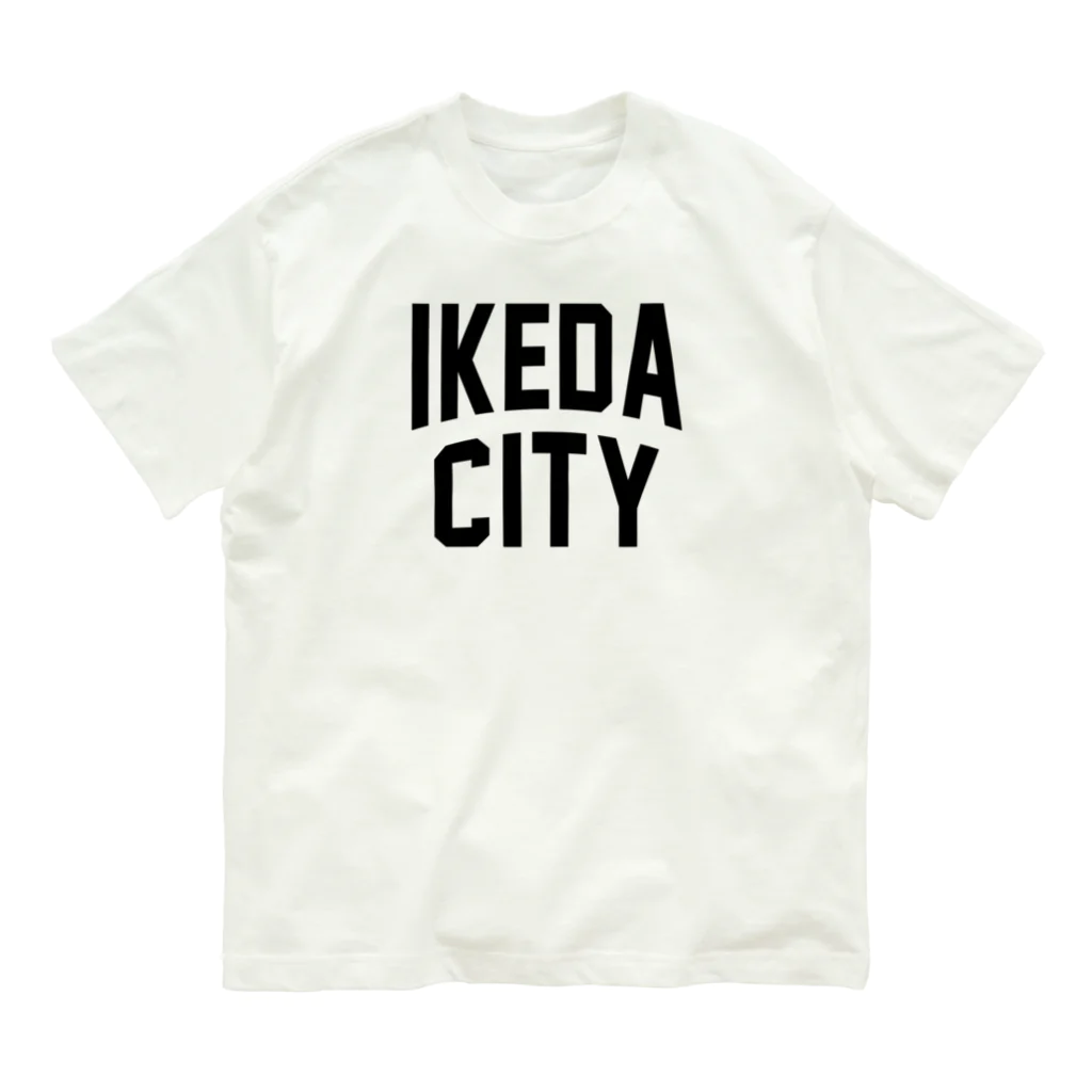 JIMOTOE Wear Local Japanの池田市 IKEDA CITY オーガニックコットンTシャツ