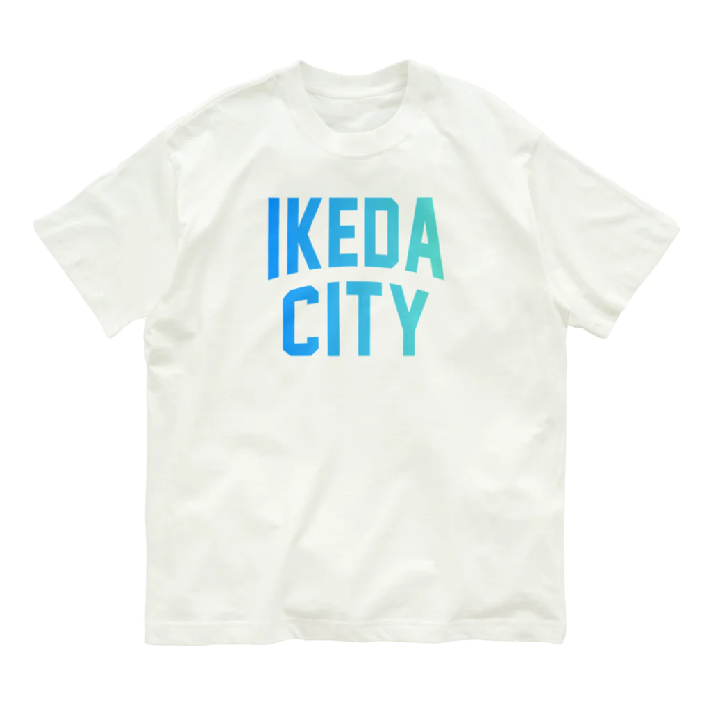 JIMOTOE Wear Local Japanの池田市 IKEDA CITY オーガニックコットンTシャツ