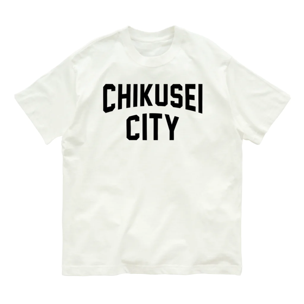 JIMOTOE Wear Local Japanの筑西市 CHIKUSEI CITY Organic Cotton T-Shirt