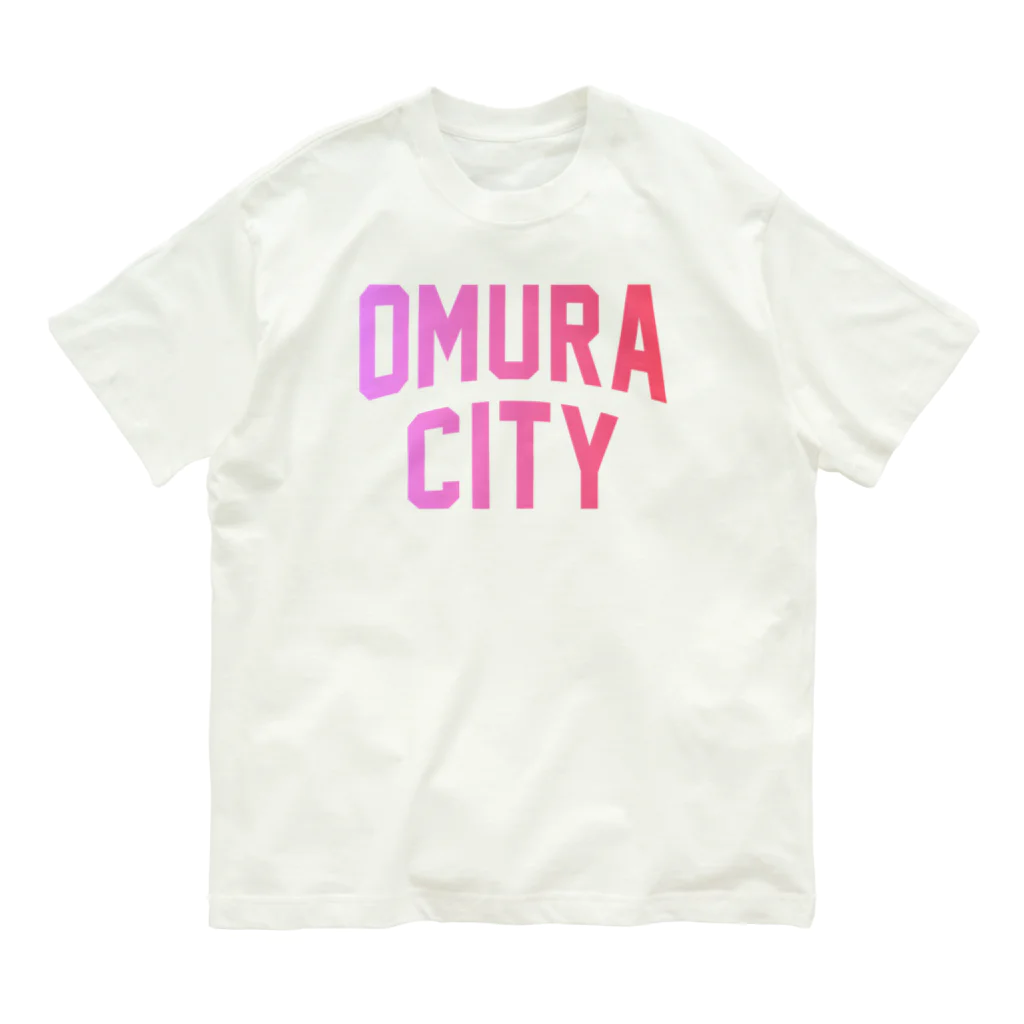 JIMOTO Wear Local Japanの大村市 OMURA CITY オーガニックコットンTシャツ