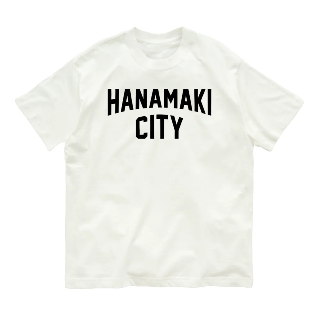 JIMOTOE Wear Local Japanの花巻市 HANAMAKI CITY オーガニックコットンTシャツ